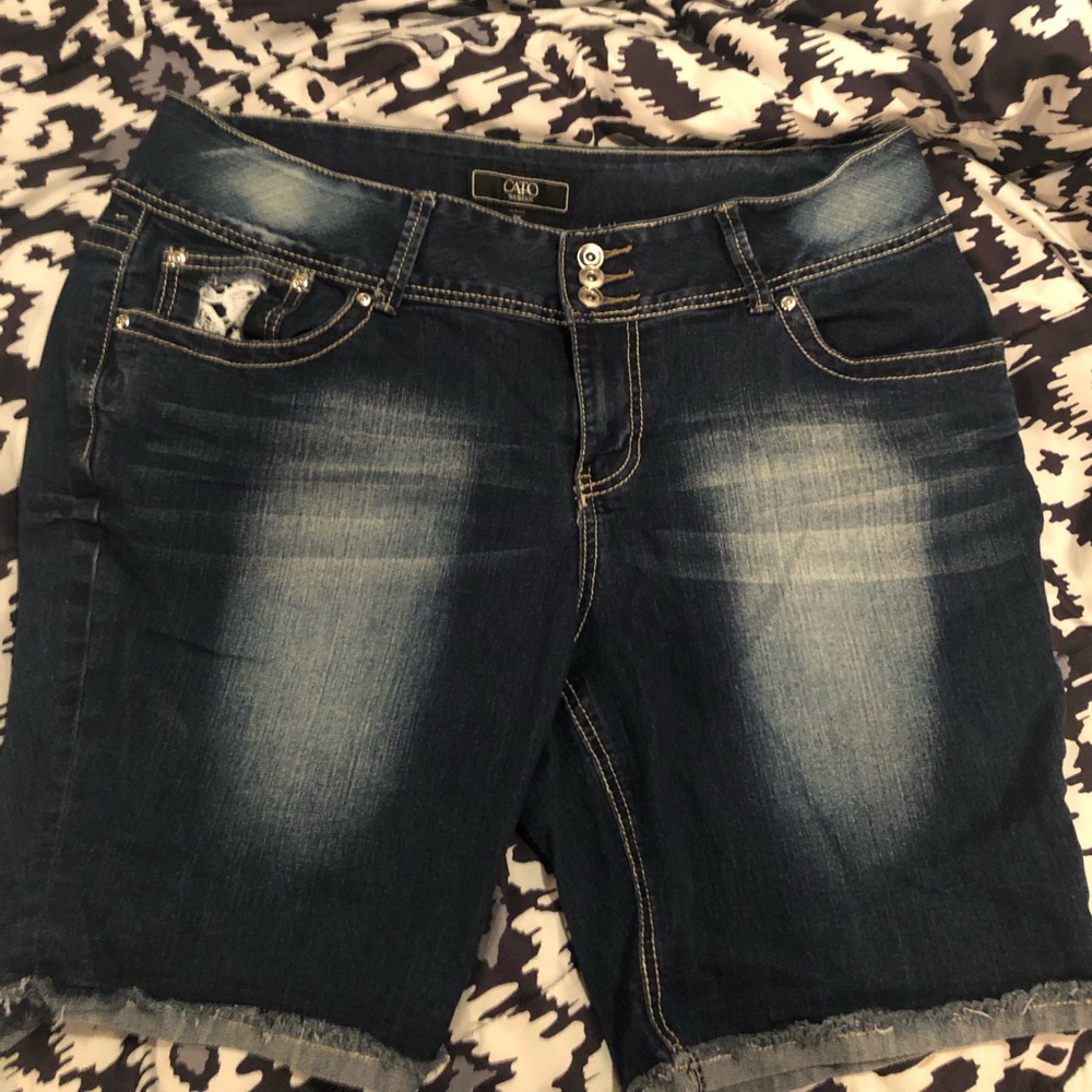 Cato women jean shorts